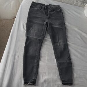 Good American Dark Gray Skinny Jeans